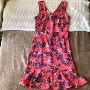 Banana republic Mermaid Hem Floral Dress